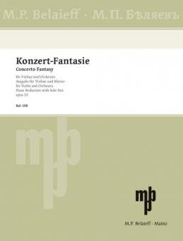 Concert Fantasy Op. 33 on Russian Themes Standard
