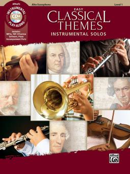 Easy Classical Themes - Instrumental Solos for Alto Sax 