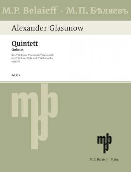 Quintet A Major Op. 39 Standard