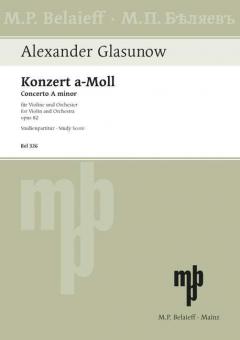 Violin Concerto A Minor Op. 82 Standard