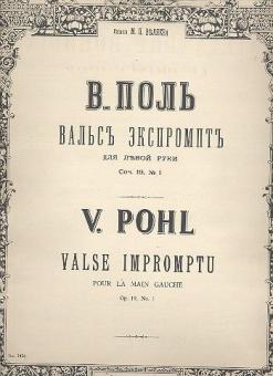 Valse Impromptu op. 19/1 Standard