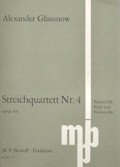 String Quartet No 4 A Minor Op. 64 