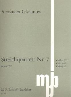 String Quartet No 7 C Major Op. 107 