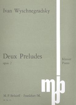 Two Preludes Op. 2 