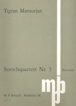 String Quartet No 3 