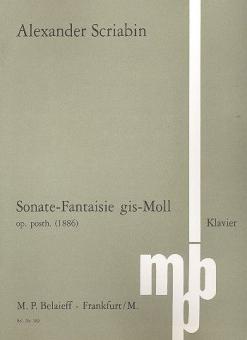 Sonata-Fantaisia G# Minor Op. Posth. 