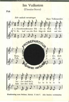 Im Volkston 