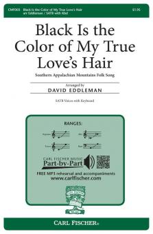 Black is the Color of My True Love's Hair 