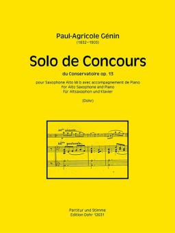 Solo de Concours du Conservatoire 
