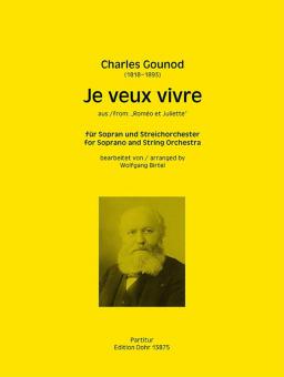 Je veux vivre 