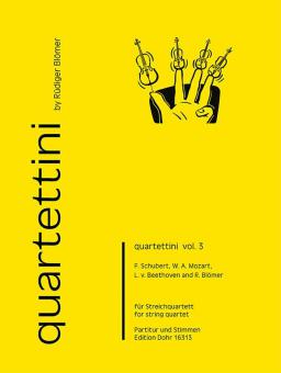 quartettini by Rüdiger Blömer Vol. 3 