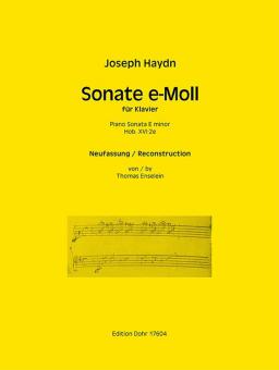 Sonata E minor Hob. XVI:2e 