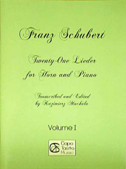 21 Lieder for Horn and Piano Vol. 1 