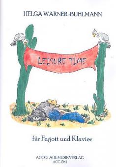 Leisure time. 8 Stücke für Fagott und Klavier 