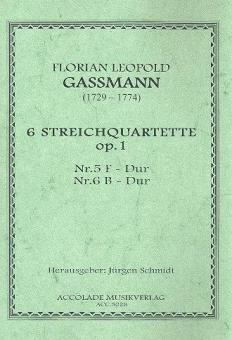 Quartette op. 1 Nr. 5-6 [F/B] 