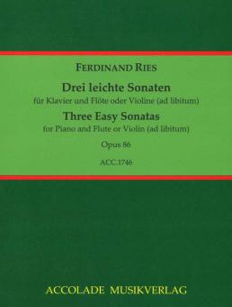 3 leichte Sonaten op. 86 