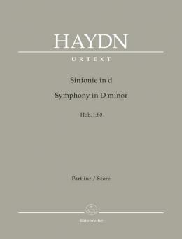 Symphony D minor Hob. I:80 