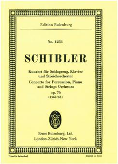Konzert für Schlagzeug, Klavier und Streichorchester op. 76 