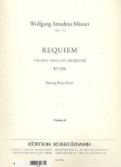 Requiem KV 626 (Fassung Franz Beyer) 