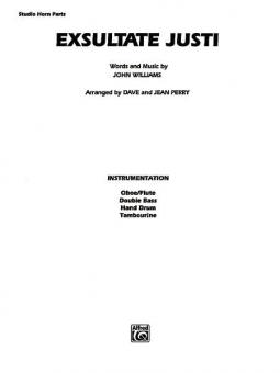 Exsultate Justi Standard