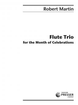 Flute Trio for the Month of Celebrations 