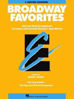Essential Elements Broadway Favorites - BaritoneSax 
