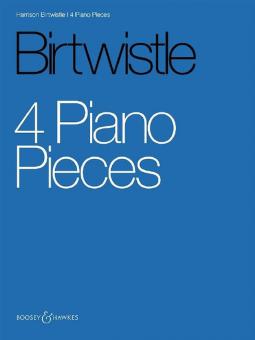4 Piano Pieces 