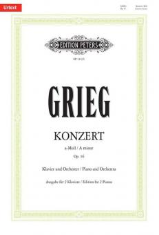 Concerto A minor op. 16 