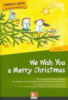 Children's voices: We Wish You a Merry Christmas 