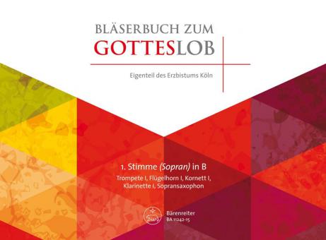 Bläserbuch zum Gotteslob - 1. Stimme (Sopran) in B 