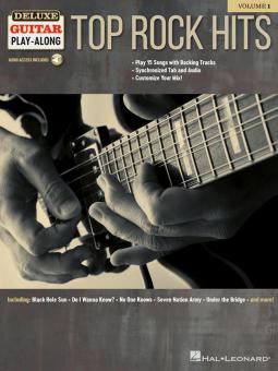Deluxe Guitar Play-Along Vol. 1: Top Rock Hits 