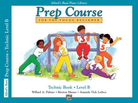 Alfred's Basic Piano Prep Course: Technic Book B 