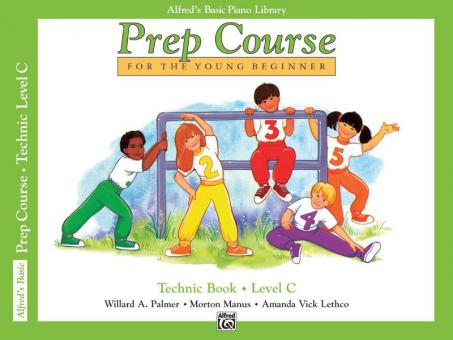 Alfred's Basic Piano Prep Course: Technic Book C 