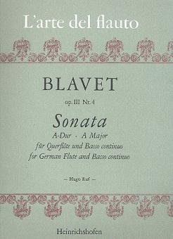 Sonata A-Dur op. 3 Nr. 4 