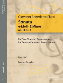 Sonata e-Moll 