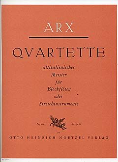 Quartette altitalienischer Meister 