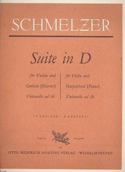 Suite in D (Violoncello ad lib.) 