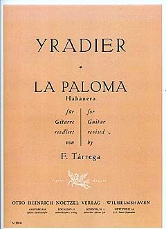 La Paloma, Habanera 
