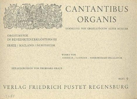 Cantantibus Organis Band 9 