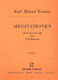 Meditationen über eine Gavotte von J. Ph. Rameau 