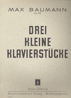 3 kleine Klavierstücke op. 35 