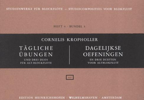 Tägliche Übungen und drei Duos Heft 4 