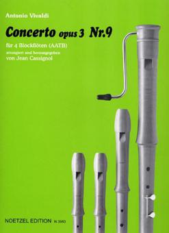 Concerto op. 3 Nr.9 