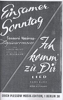 Einsamer Sonntag 