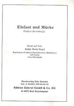 Elefant und Mücke 