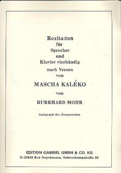 Rezitation 