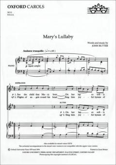 Mary's Lullaby 