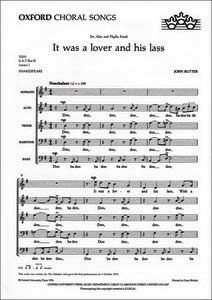 It was a lover And his lass 