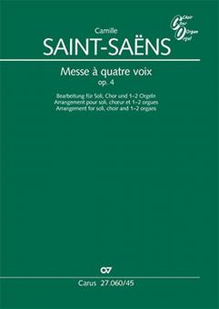 Messe à quatre voix op. 4 