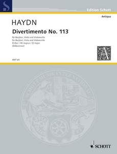 Divertimento No. 113 D major Hob.XI:113 Standard